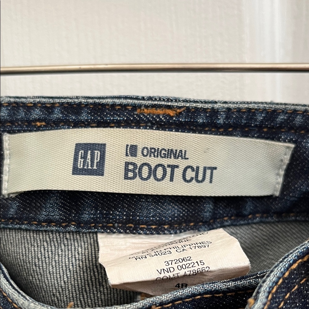 Gap Original Boot cut Classic Blue Denim Jeans - Picture 5 of 8